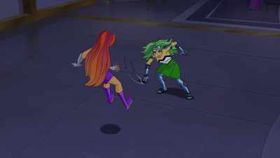 (LAUGHS MANIACALLY) - DC Super Hero Girls: Intergalactic Games