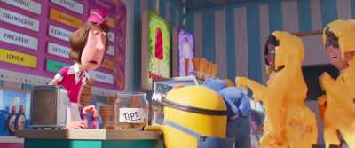 [laughs maniacally] - Minions: The Rise of Gru