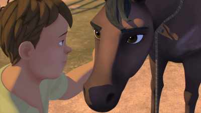 [laughs] Marshmallows are soft. - Spirit: Riding Free