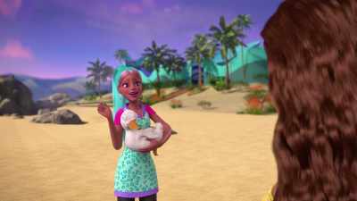 [laughs nervously] - Barbie: A Touch of Magic