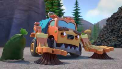 [laughs nervously] - Mighty Monsterwheelies