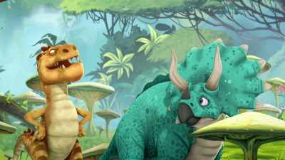 (LAUGHS) Nice try. - Gigantosaurus