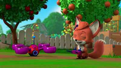 [laughs] No! I'm a fox. - The Chicken Squad