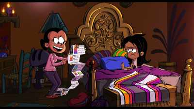 [laughs] No.
We have a packed day so ándale! - The Casagrandes Movie