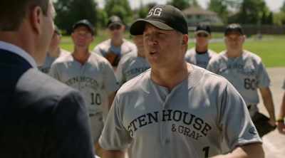 [laughs] Now, why don't you
just step up to the plate - Benchwarmers 2: Breaking Balls