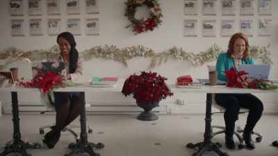 [laughs]
Oh, come on.
He was flirting with you. - Christmas Time Is Here