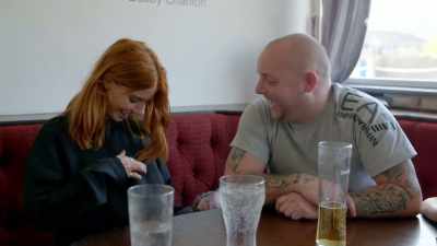 (LAUGHS)
Probably a bit better
than me actually. - Stacey Dooley Sleeps Over
