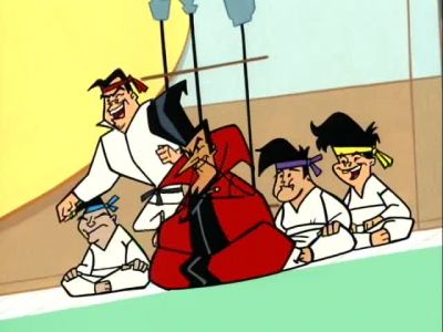 [laughs] - Johnny Bravo