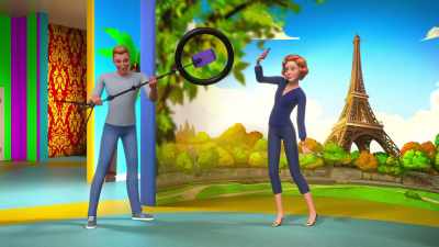 [laughs] - Barbie: A Touch of Magic