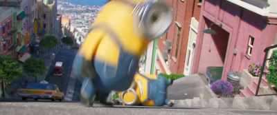 [laughs] - Minions: The Rise of Gru