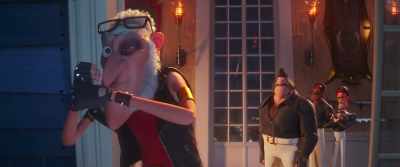 [laughs] - Minions: The Rise of Gru