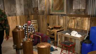 [laughs] - Moonshiners: Master Distiller