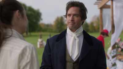 [laughs] - Paging Mr. Darcy