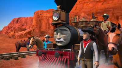 [laughs] - Thomas & Friends: Big World! Big Adventures! The Movie