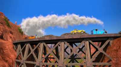 [laughs] - Thomas & Friends: Big World! Big Adventures! The Movie