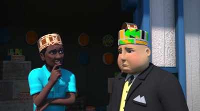 [laughs] - Thomas & Friends: Big World! Big Adventures! The Movie