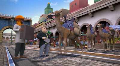 - [laughs] - Thomas & Friends: Big World! Big Adventures! The Movie