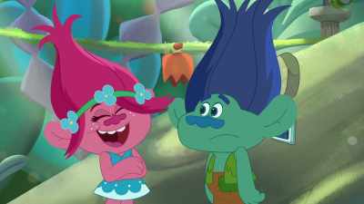 [laughs] - Trolls: The Beat Goes On!