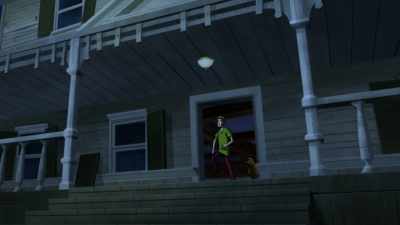 -(LAUGHS)
-(SCREAMING) - Scooby Doo! Shaggy's Showdown