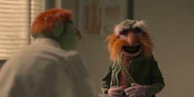 - (LAUGHS)
- Since I'm here, you might as well - The Muppets Mayhem