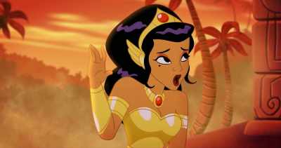 (laughs, snorts) - Legend of the Three Caballeros