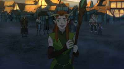 [laughs softly]
Aren't trees just the best? - The Legend of Vox Machina