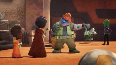 [laughs, speaks Poobian] - Star Wars: Young Jedi Adventures