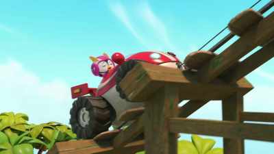 [laughs] Treegoats are
natural climbers. - Top Wing