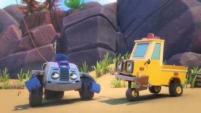 [laughs] Trust me,
I've done this hundreds of times. - Mighty Monsterwheelies