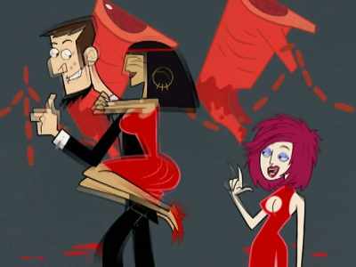 [laughs weakly] - Clone High