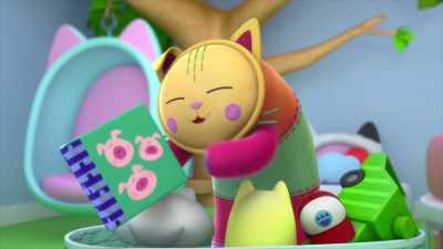 [laughs] Well, in Kitty School,
we don't just read stories, - Gabby's Dollhouse