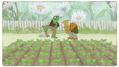 [laughs] Whoo! Yay! - Frog and Toad