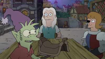 [laughs] Yes, of course she can. - Disenchantment