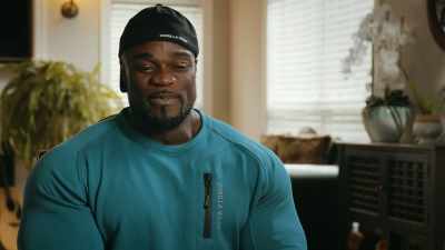 (LAUGHS) You know,
I'm not a real emotional guy, - Breaking Olympia: The Phil Heath Story