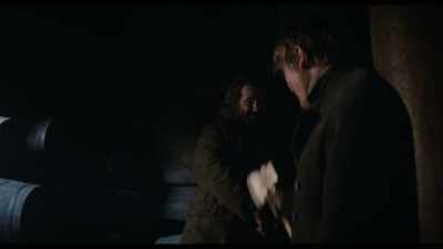 [LAUGHS] You've got some
fair-sized balls, - The North Water
