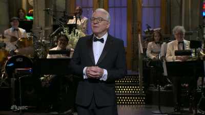 ‫[ Laughter ]
‫And David letterman is here.
‫[ Applause ] - SNL50: The Anniversary Special