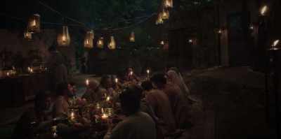 [laughter &amp; light chatter] - The Chosen