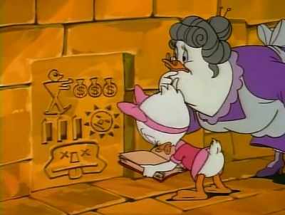 [laughter falls]
Yeah, I don't get it, either. - DuckTales