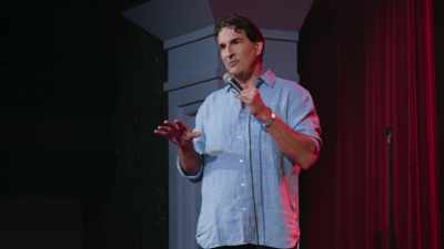 -(laughter)
-He never made a great living, - Gary Gulman: Born on 3rd Base