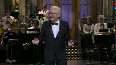 ‫[ Laughter ]
‫Now, a fun fact.
‫A person born during first - SNL50: The Anniversary Special