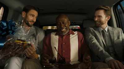 - [LAUGHTER]
- Okay. Great. Let's head back. - Lodge 49
