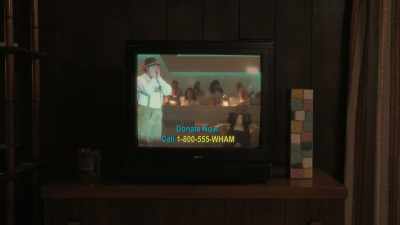 [laughter over TV] - On Becoming a God in Central Florida