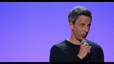 [laughter] - Seth Meyers: Lobby Baby