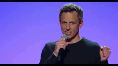 [laughter] - Seth Meyers: Lobby Baby