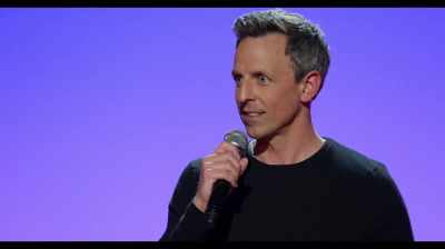 [laughter] - Seth Meyers: Lobby Baby