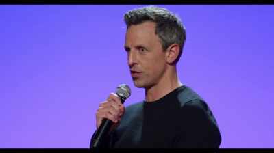[laughter] - Seth Meyers: Lobby Baby