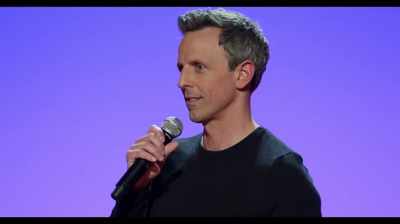 [laughter] - Seth Meyers: Lobby Baby