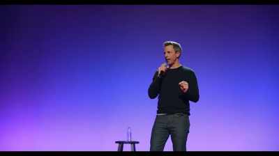 [laughter] - Seth Meyers: Lobby Baby