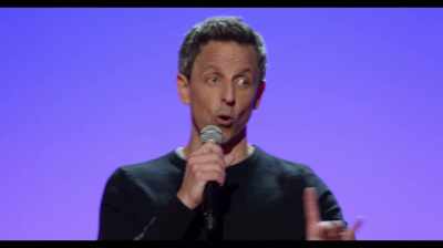 [laughter] - Seth Meyers: Lobby Baby