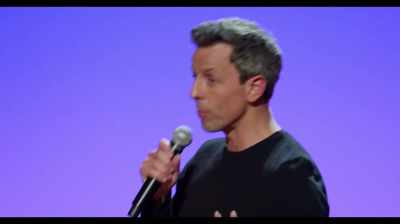 [laughter] - Seth Meyers: Lobby Baby